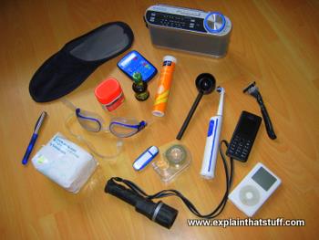 Selection of plastic household articles